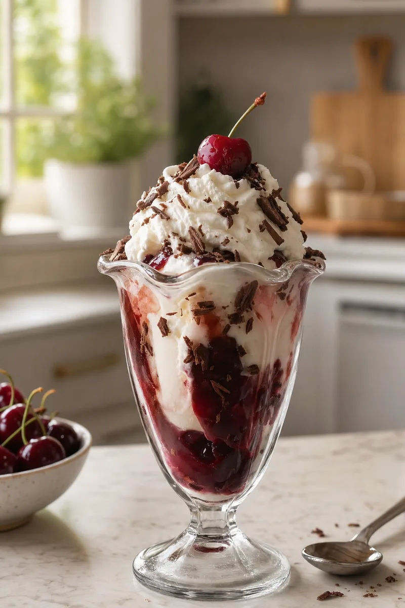 Black Forest Cherry Sundae