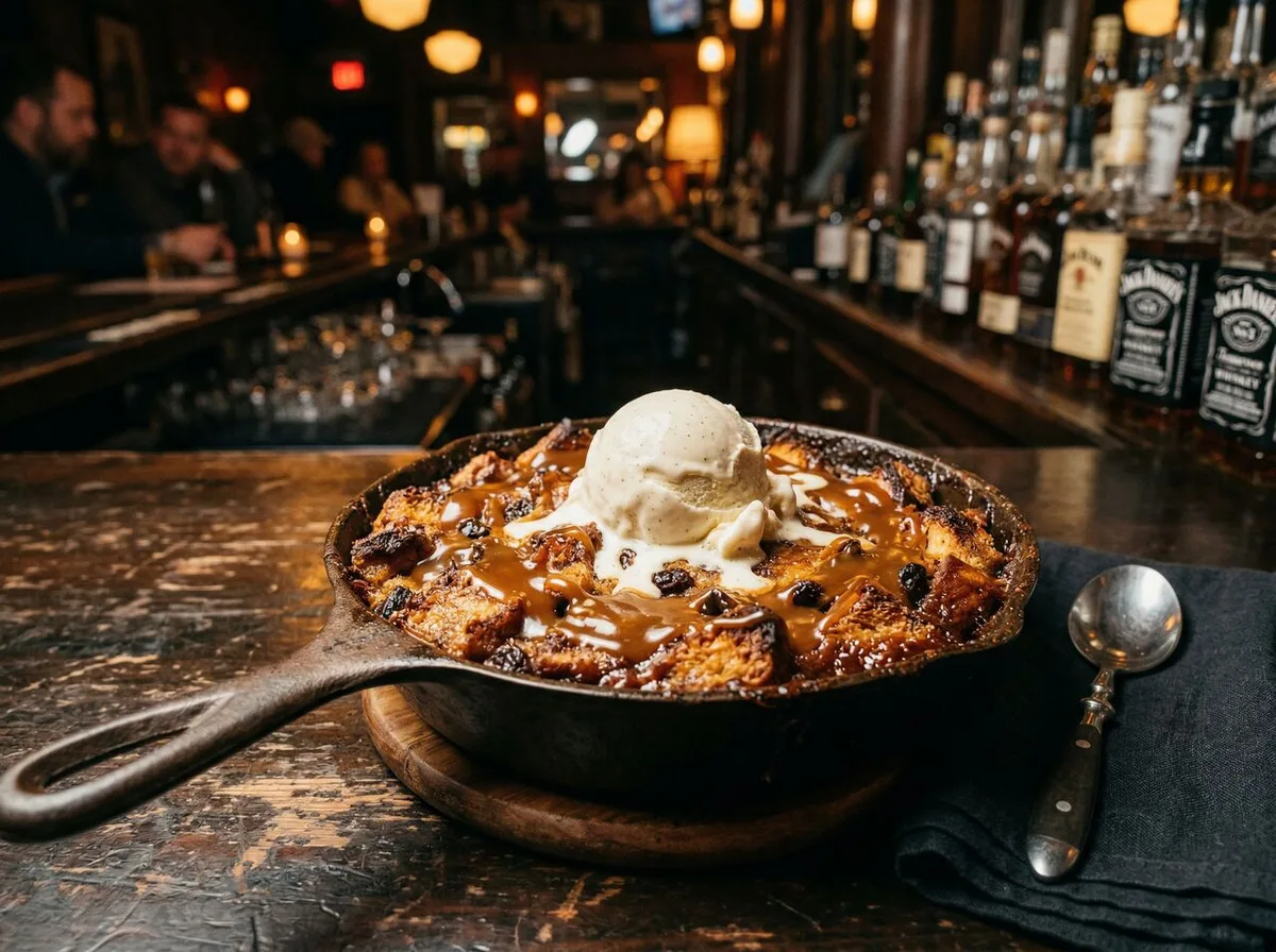Jack & Cola Bread Pudding
