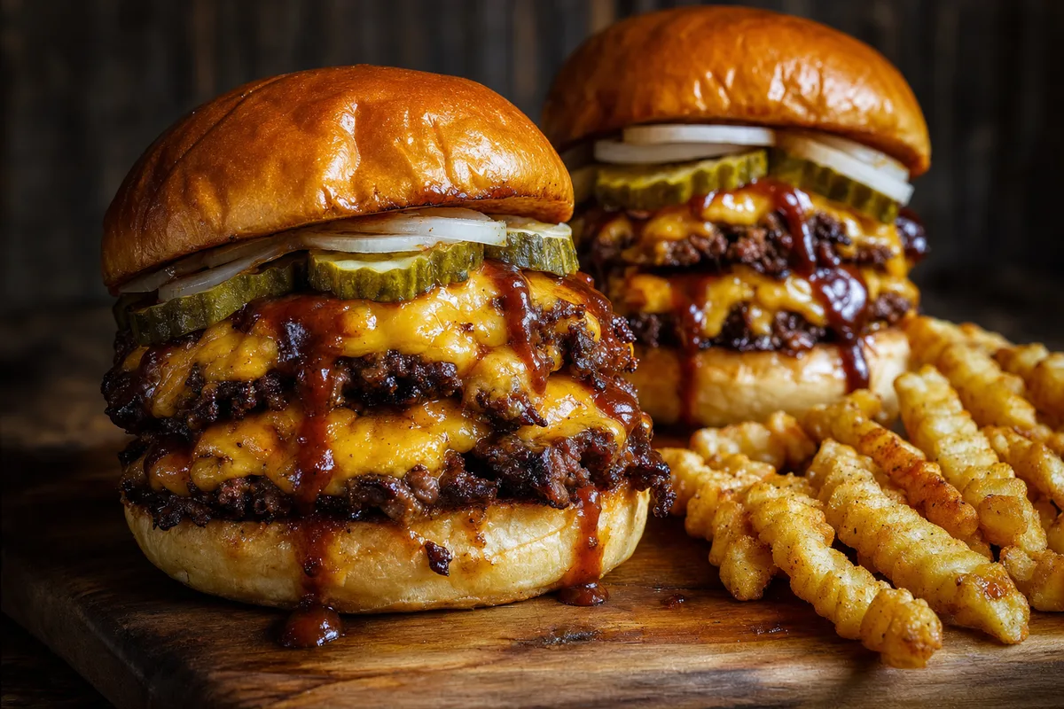 Brisket Smash Burgers