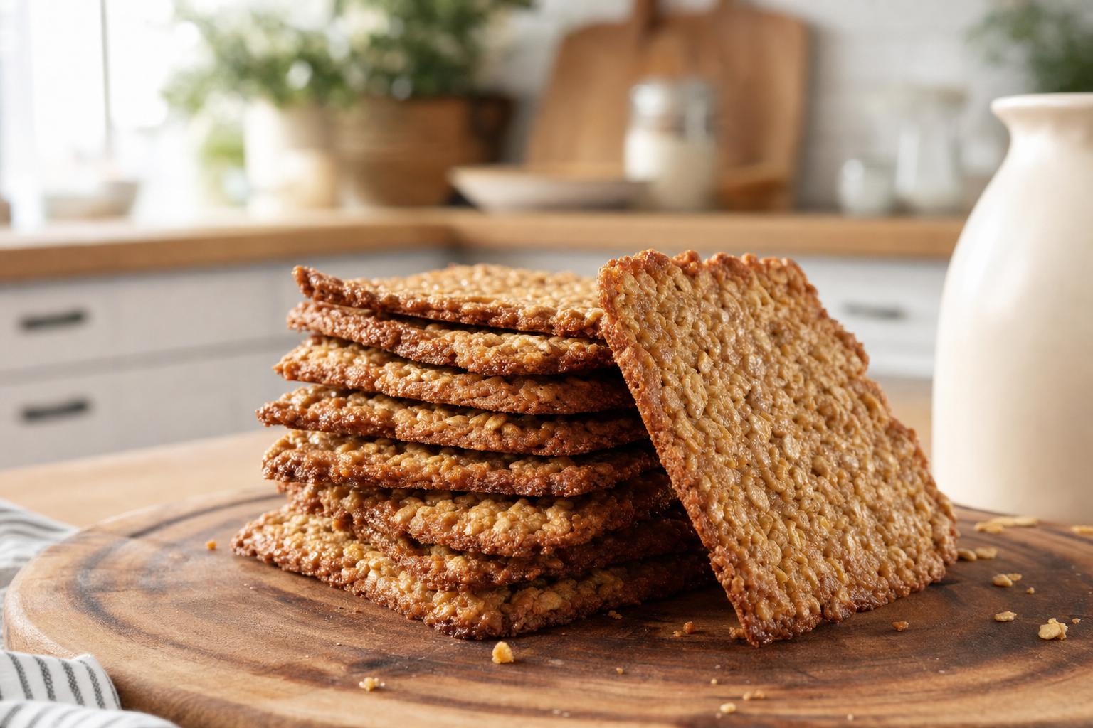 Brown Butter Oatmeal Lace Bars