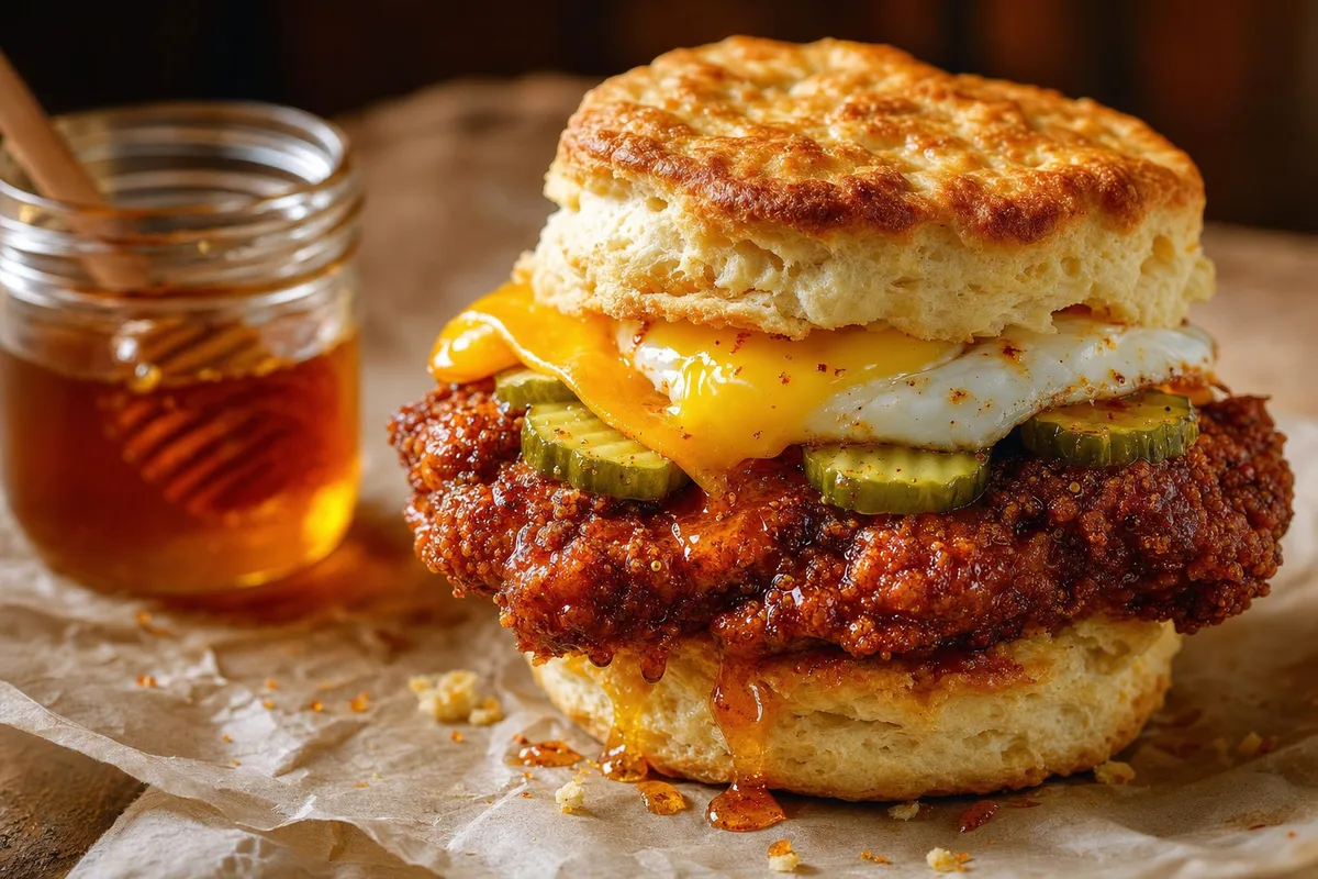 Dirty South Biscuit Sandwich