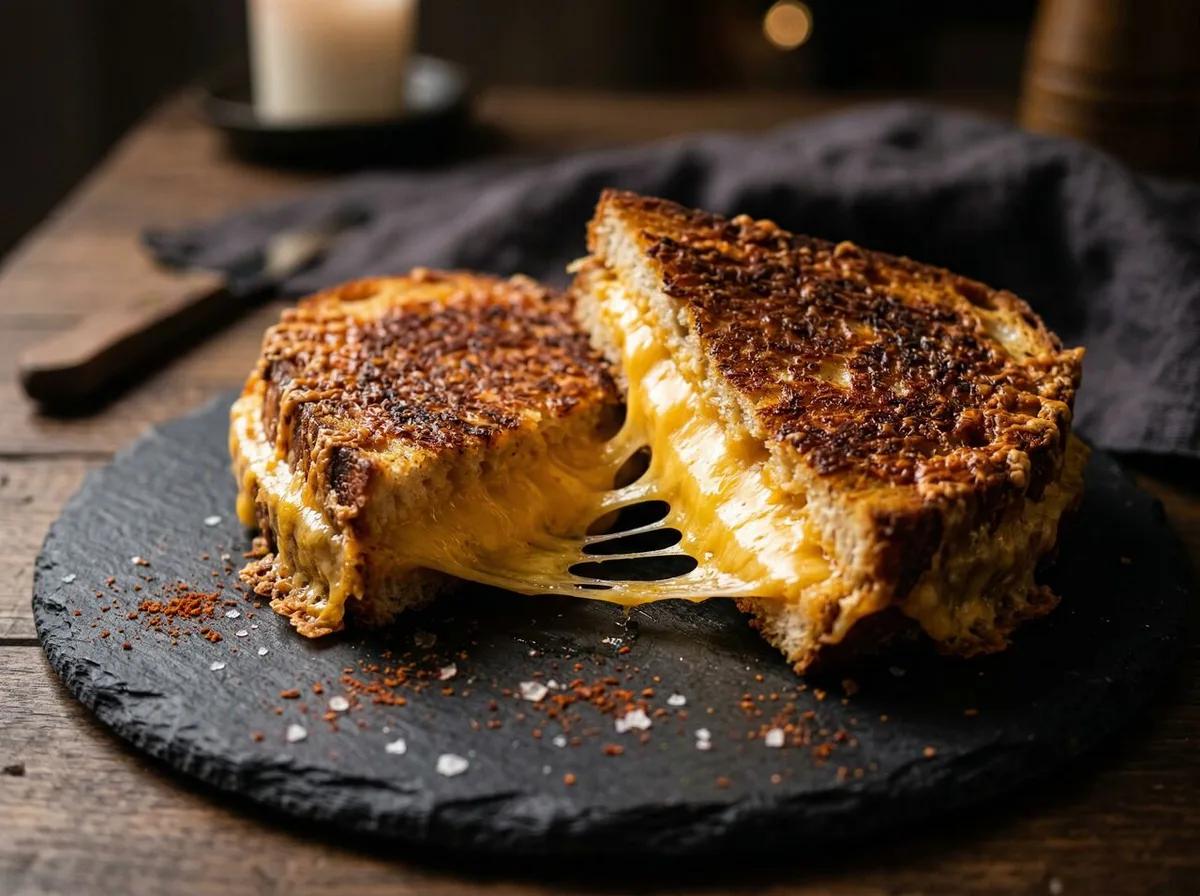 Inside-Out Grilled Cheese