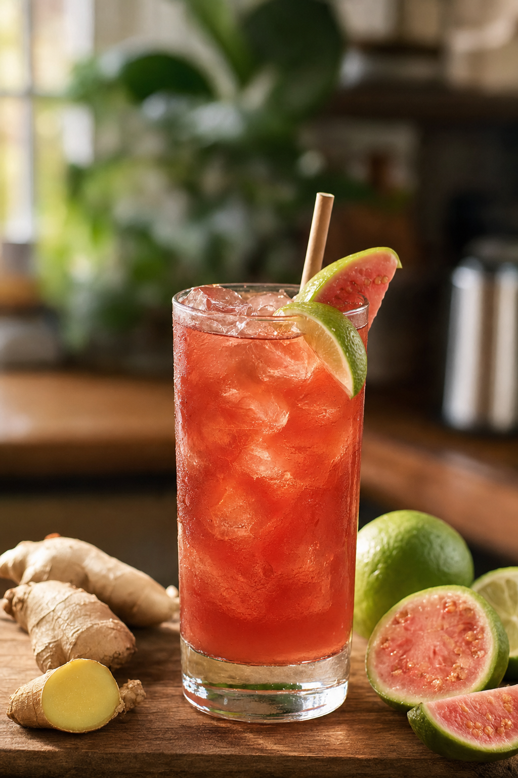 Guava Black Tea Rum Cooler