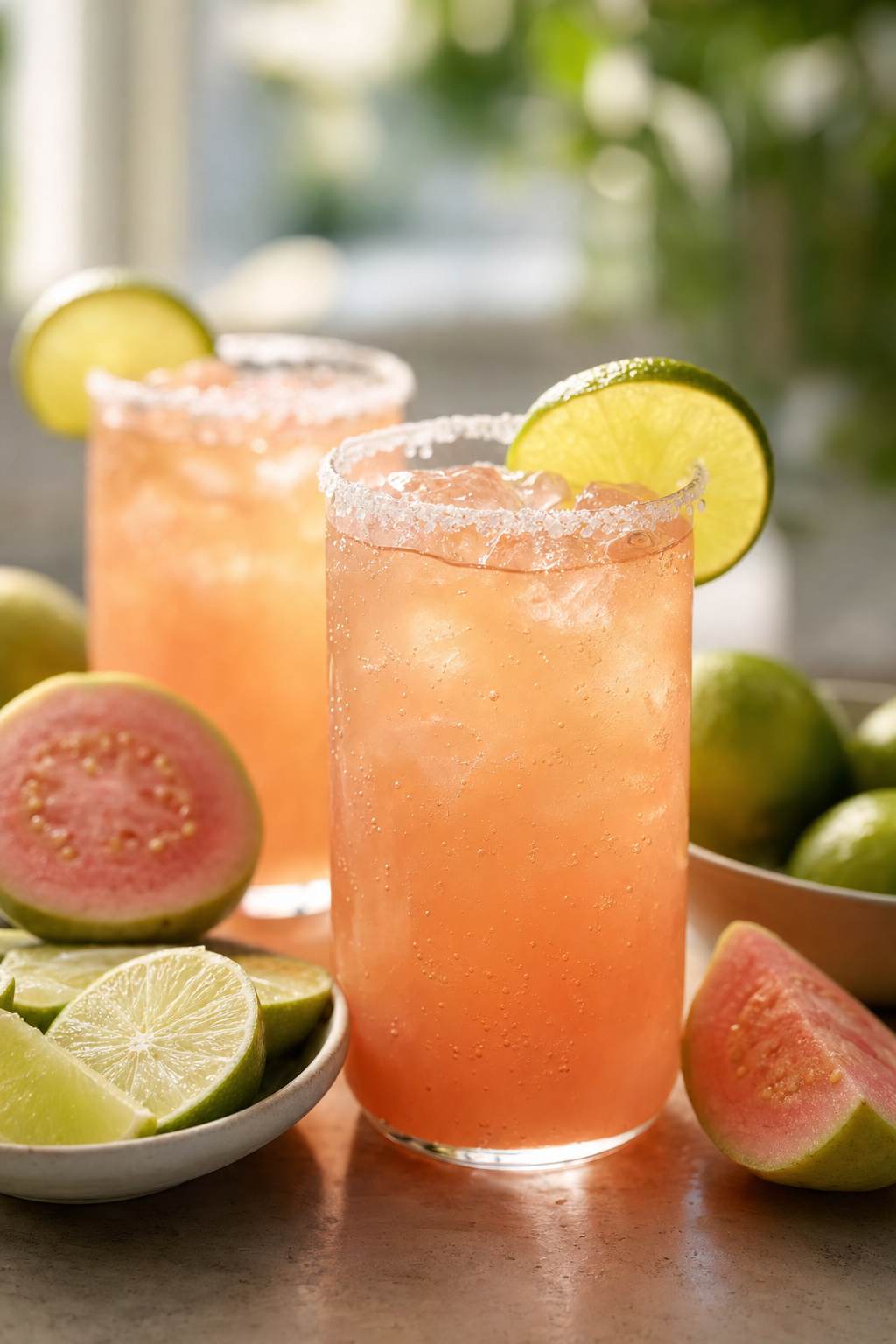 Guava Lime Tequila Cooler