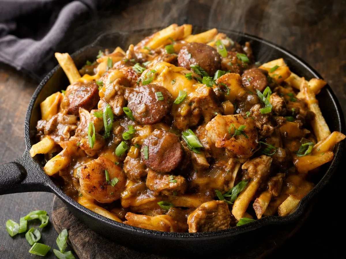 Gumbo Cheese Fries