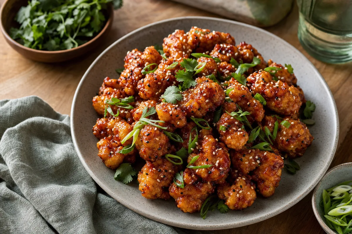 Korean Fried Cauliflower