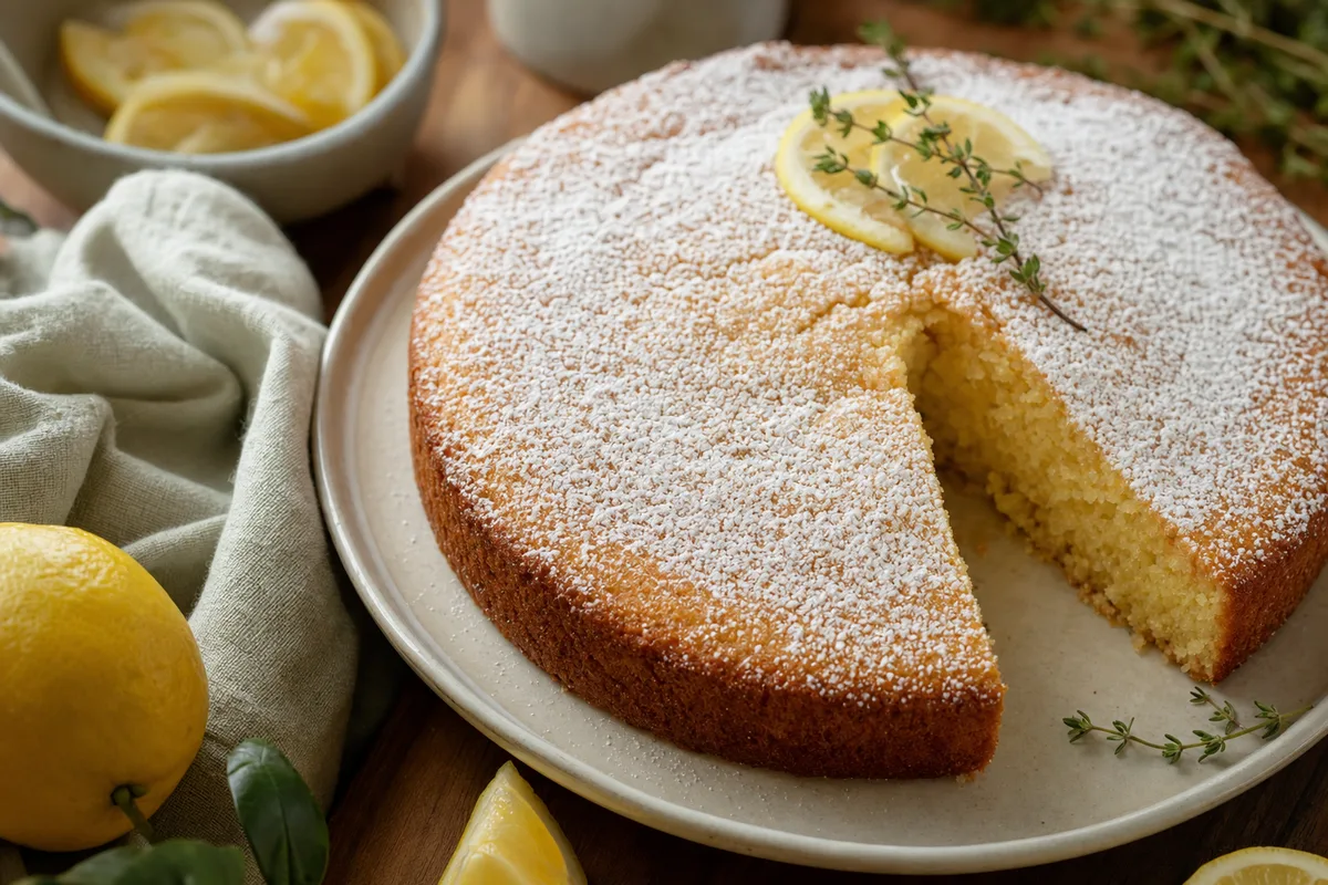 Lemon Olive Oil Cake