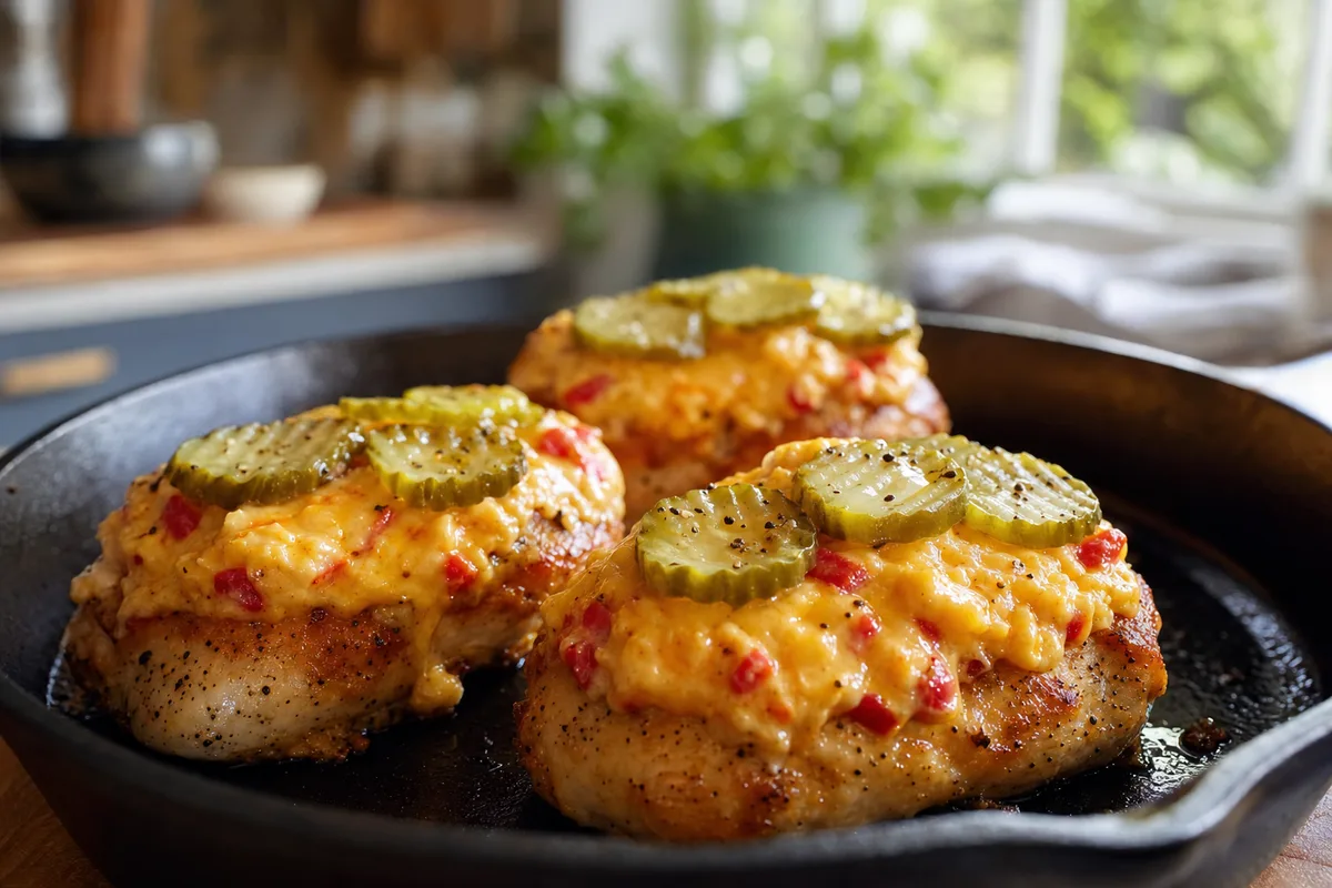 Pimento Cheese Chicken Melts