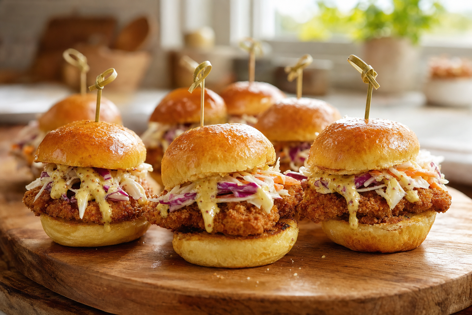 Roadhouse Pork Cutlet Slider Bites
