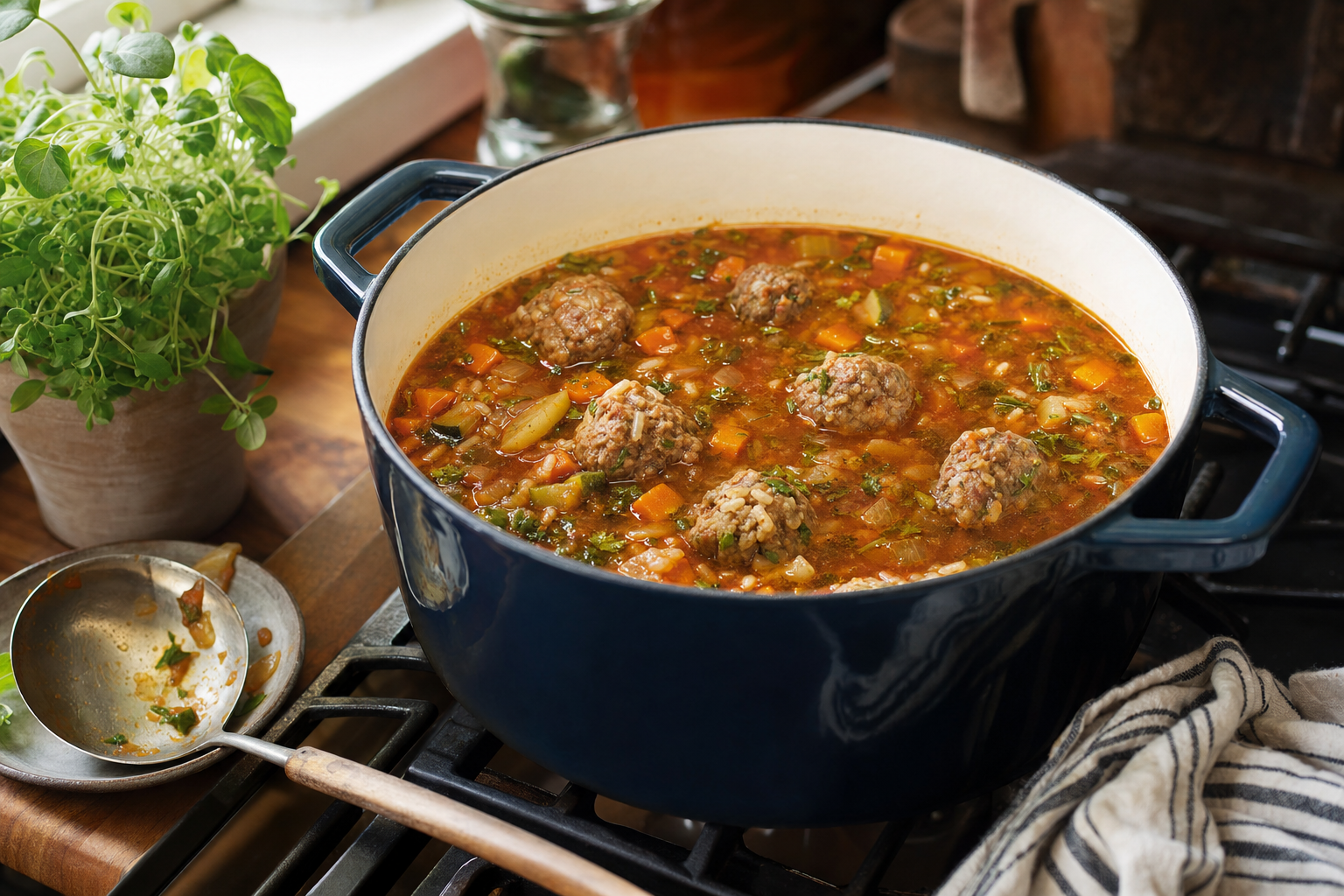 Sam's Swanson Albondigas Soup Shortcut