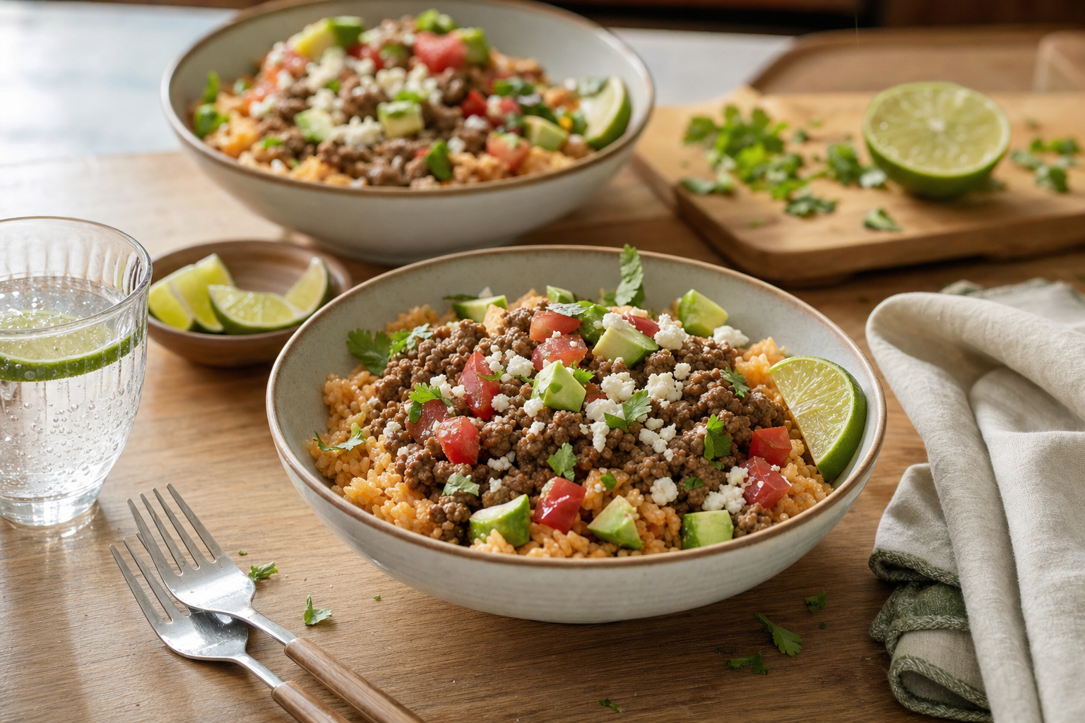 Sam's Swanson Arroz Rojo Beef Bowls