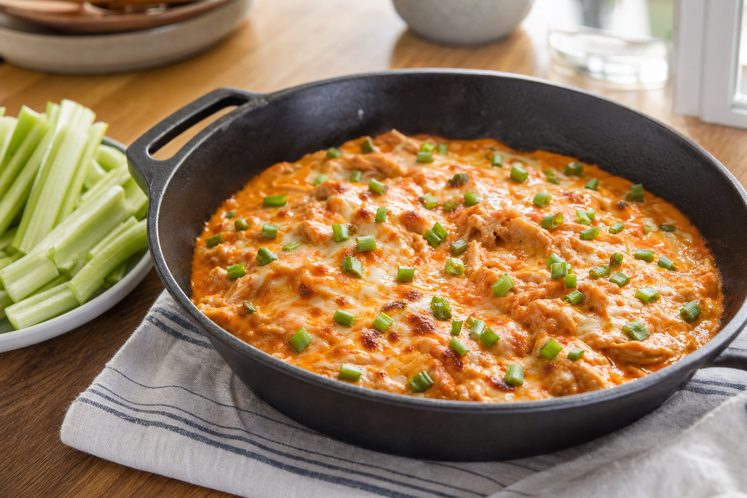 Sam's Swanson Buffalo Chicken Skillet Dip
