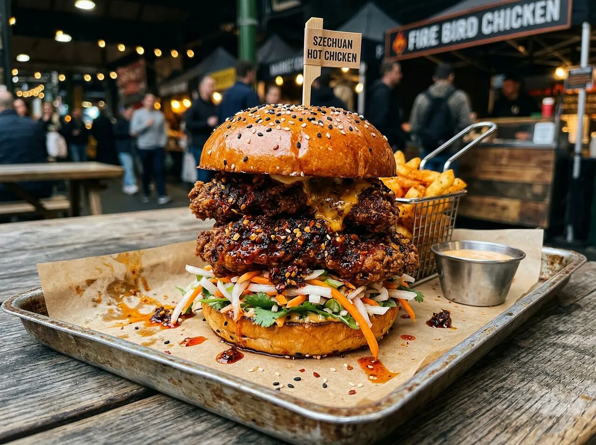 Szechuan Hot Chicken Sando