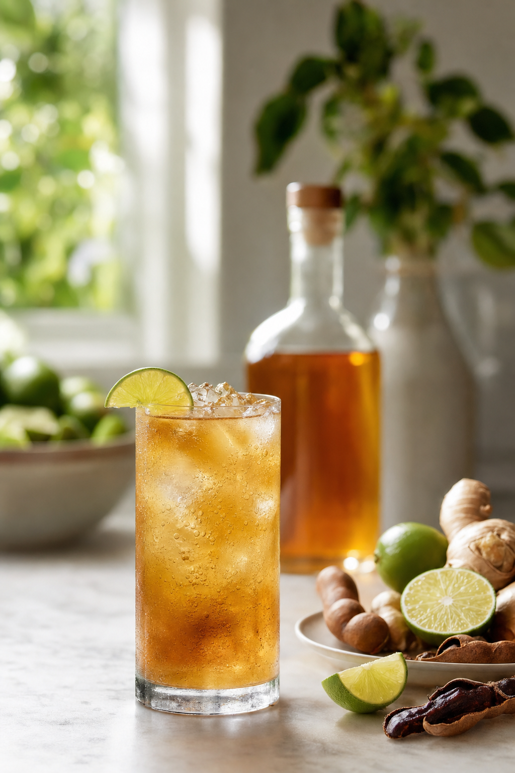 Tamarind Ginger Rum Buck