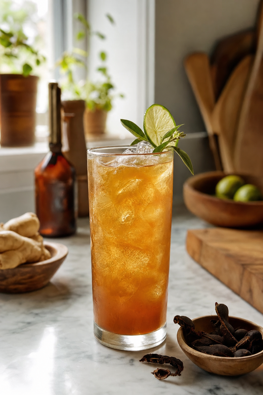 Tamarind Ginger Rye Highball