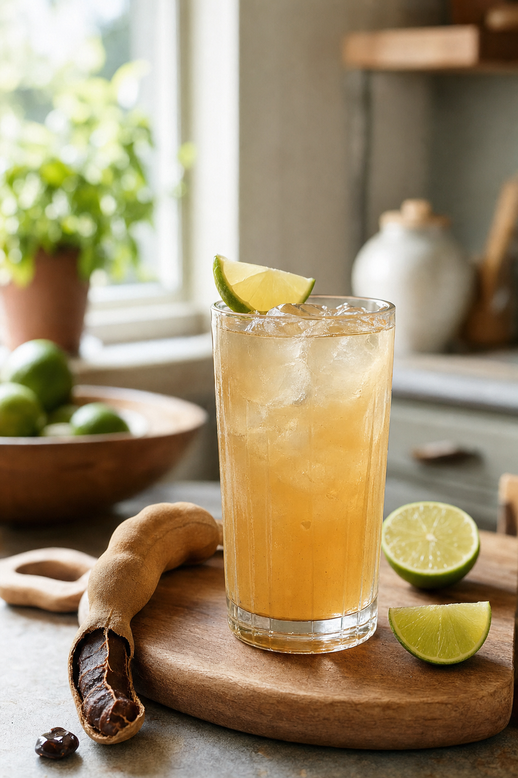 Tamarind Lime Rum Rickey