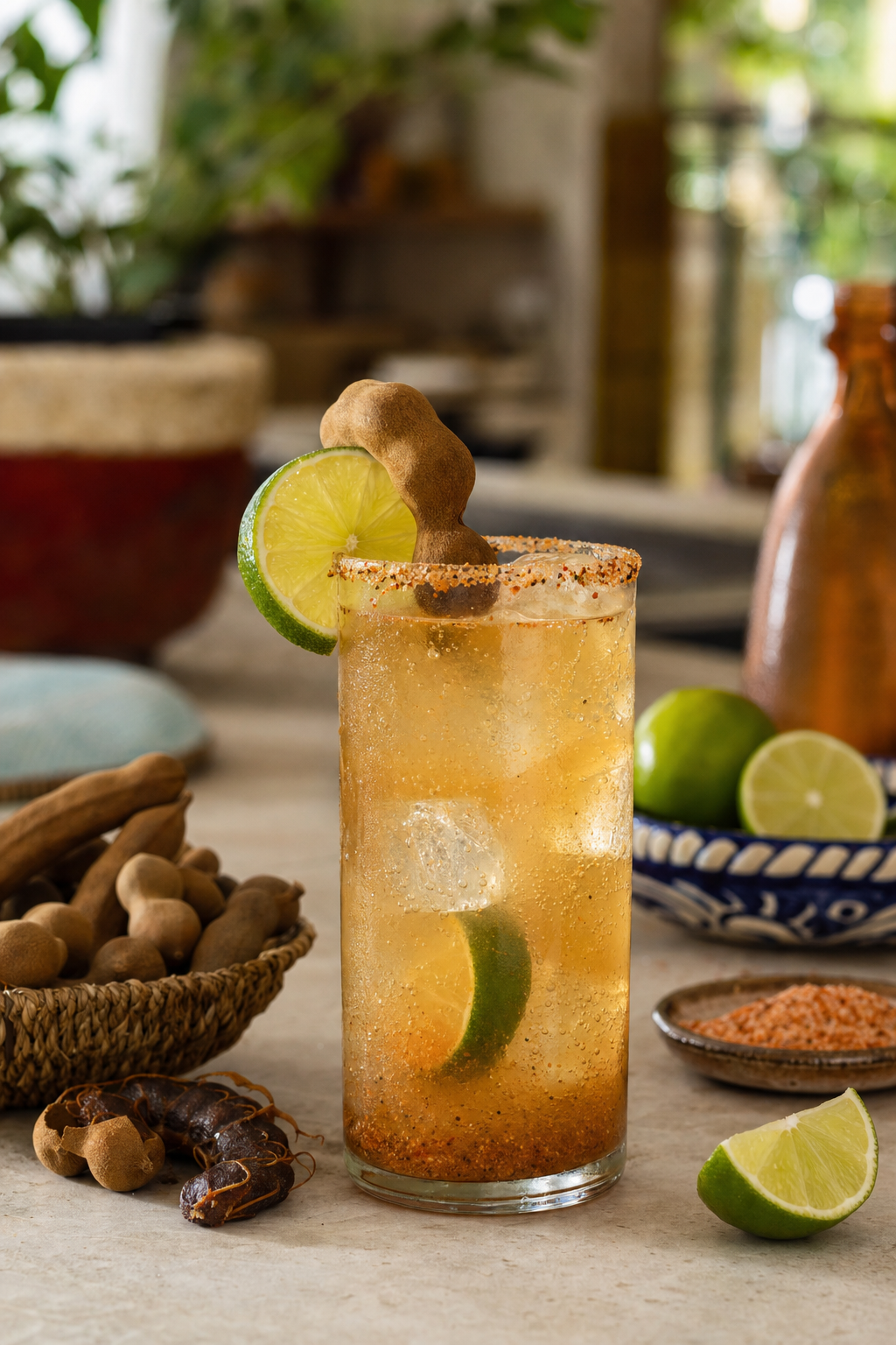 Tamarind Tequila Lime Fizz